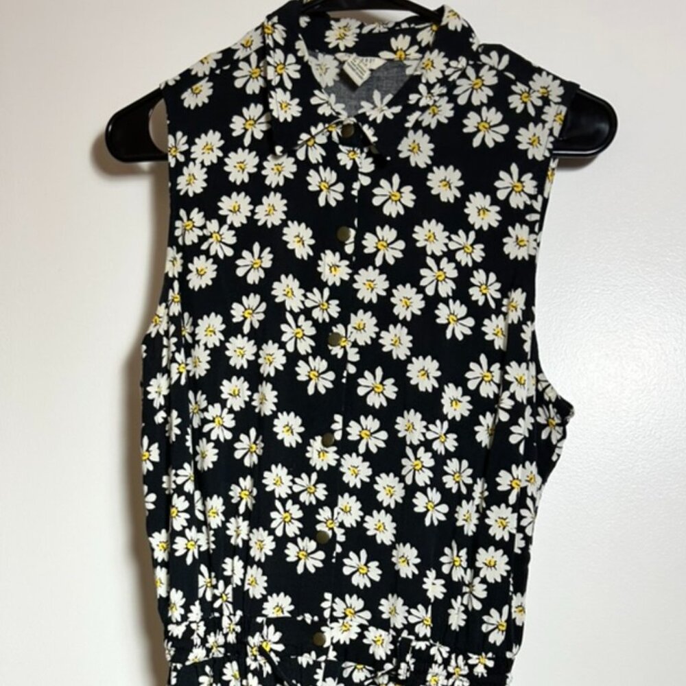 forever 21 daisy print romper